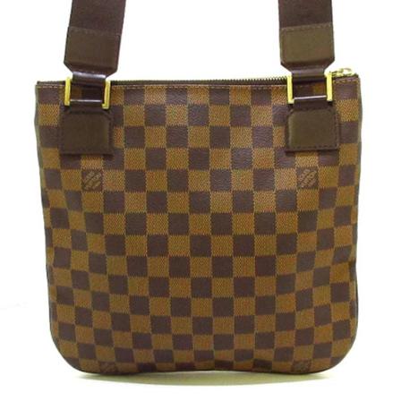 Louis Vuitton Vintage, Pre-owned Canvas louis-vuitton-bags Bruin, Dames, Maat:ONE Size,leather