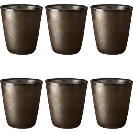 Aida mugg 6 st Metallic Brown | Dukning & Servering > Muggar & Koppar > Kopp | Bagaren och Kocken