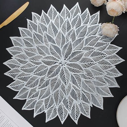 Sæt med 6, Thousand Hands Guanyin nordisk stil nye dækkeservietter PVC