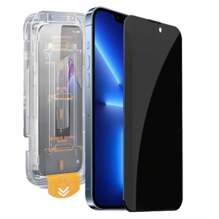 Nem installation af iPhone 13 Mini Privacy Screen Protector HD hærdet glas