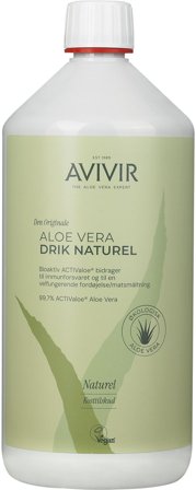 AVIVIR Aloe Vera Drik Naturel 1000 ml, Helse & Madvarer, Kosttilskud, Immunforsvar