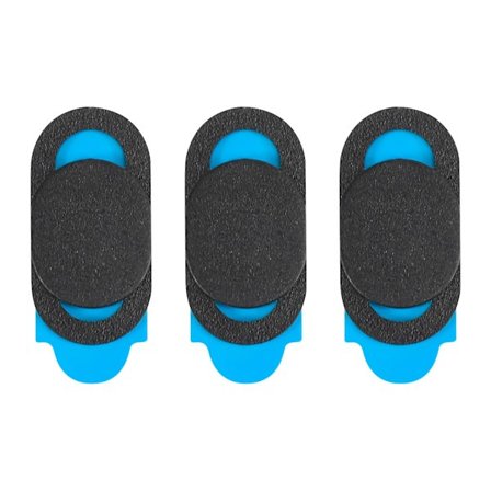 3 st Plastkamerastickers för Laptop, PC, Mobil - Anti-Hacker, Skydd för Sekretess