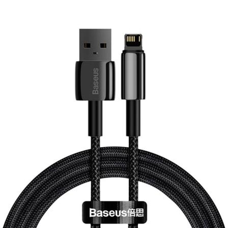 Baseus Tungsten Guld-kabel Usb Till Ip 2.4a, 1m Svart