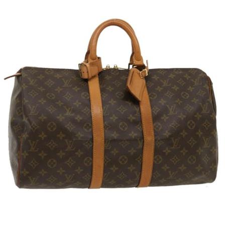 Louis Vuitton Vintage, Pre-owned Keepall Bag Bruin, Dames, Maat:ONE Size