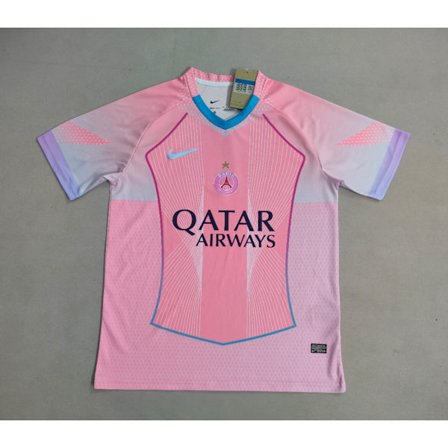 25-26 Paris FC Special Edition Pink Fodbold T-shirt Uniform S-2XL