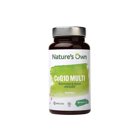 Natures Own CoQ10 Multi 60 kaps, Helse & Madvarer, Ingredienser, Q10