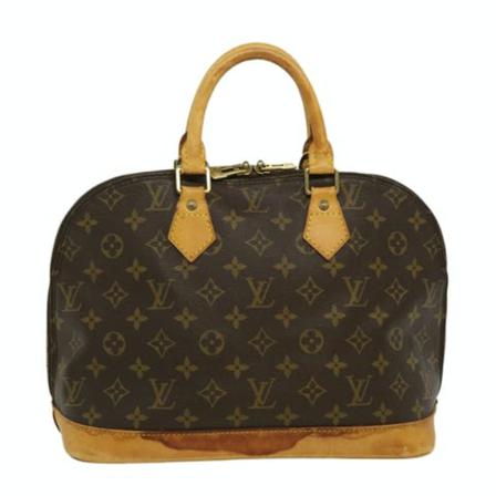Louis Vuitton Vintage, Pre-owned Bag Bruin, Dames, Maat:ONE Size,leather