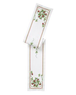 Broderikit Jordgubbar - Festremsa - Svarta Fåret