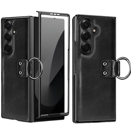 Foldbar skærmtelefonetui til erhverv kompatibelt med Samsung Fold3 med integreret skærmbeskytter