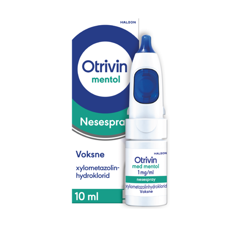 Otrivin 1 mg/ml nesespray med mentol, 10 ml