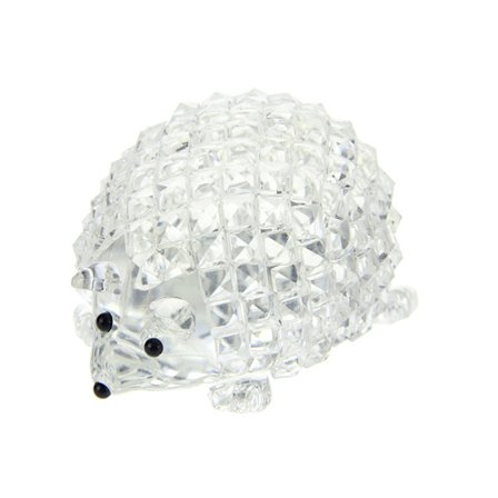 Kirkkaat Kristallileikatut Siilieläinhahmojen Kokoelma Lasieläimen Koriste Häälahjat