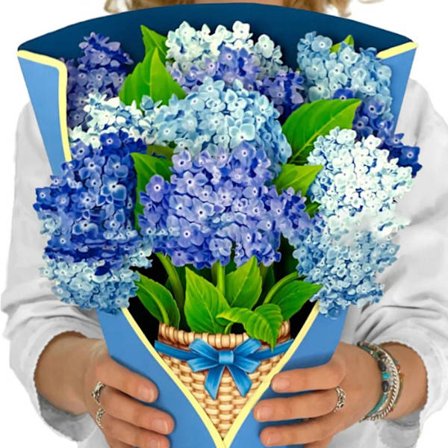 3D Pop-up bukett pappersblommor 2 2