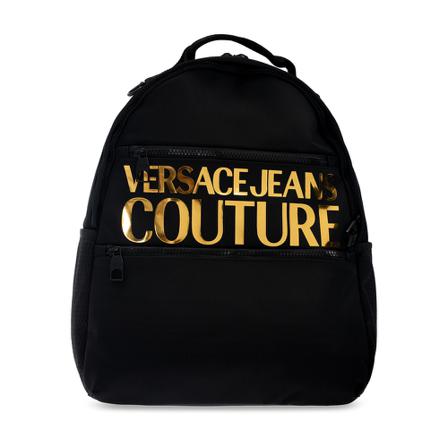 Versace Jeans Couture Rugzak with logo , Zwart , Heren , Maat: ONE Size