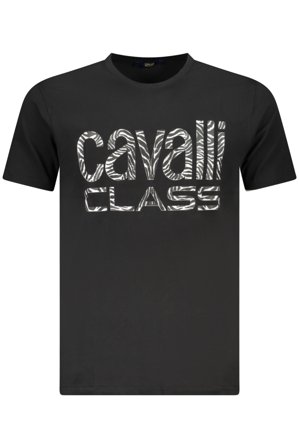 Cavalli Class T-shirt Maniche Corte Uomo Nero