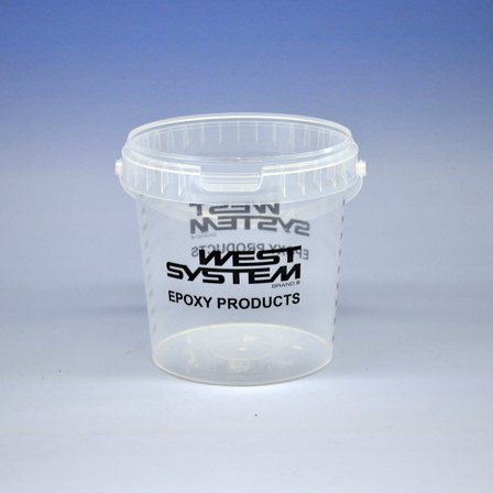 Sekoitusastia West System 805 Mixing Pot, asteikko 50 ml välein, 800 ml