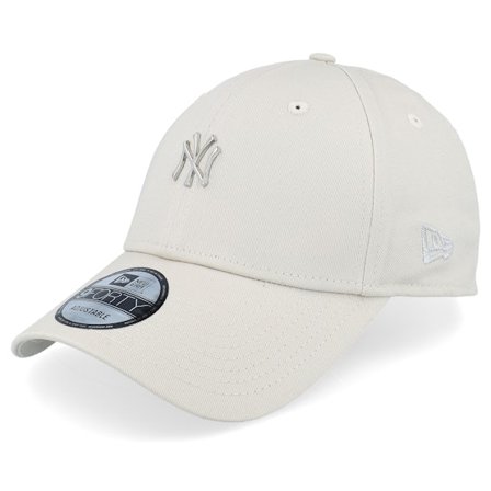 New Era - MLB Beige adjustable Cap - New York Yankees Metallic Pin 9FORTY Stone Adjustable @ Hatstore