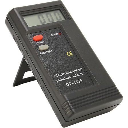 LCD Digital EMF Strålningsdetektor, Hög Känslighet EMF-mätare, Bärbar Elektromagnetisk Fältstrålnings Testare för Hem, Kontor, Utomhus, Geiger-räknare