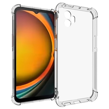 SKALO Samsung XCover7 Pro Extra strong TPU Suojakuori - Läpinäkyvä