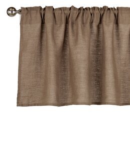 Multibåndskappe ensfarget 100% lin Julie Nougat