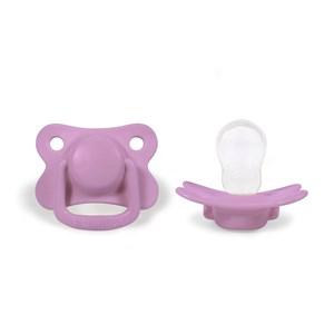 Filibabba 2-Pack Light Lavender Moments 6m+ Pacifiers One Size - Baby feeding - One size - Purple