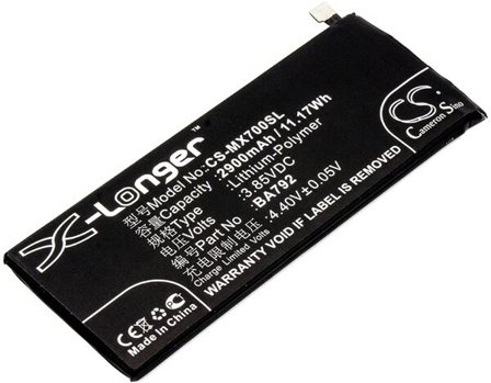 Batteri til SmartPhone, Mobil til Meizu Pro 7, M792Q, M792C