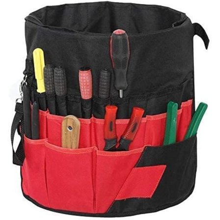 Multifunksjonell bøtteverktøypose 42 lommer Hagebøtteverktøy Stora