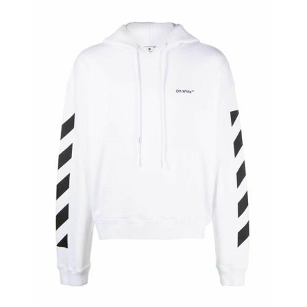 Off White Hoodies , Wit , Heren , Maat: M