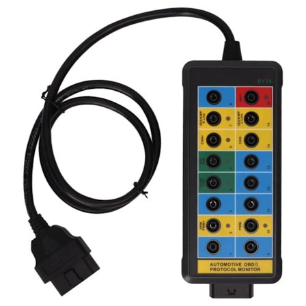 OBD2 Breakout Box Hurtig Enkel Præcis 16 Pin OBDII Protokol Detektor