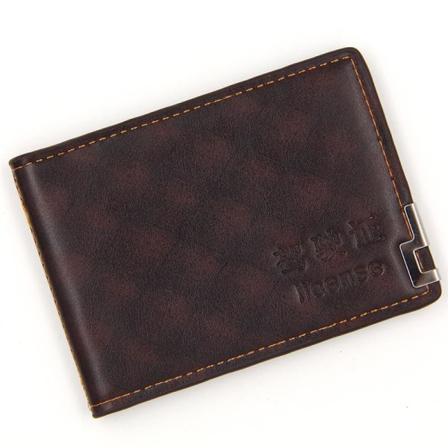 Plånbok Mobilplånbok Plånboks Kortplånbok Dam Herr Pu Läder 140mörkbrun