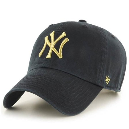 47 Brand Justerbar Kepa - Metallisk New York Yankees svart