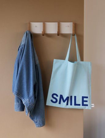 Design Letters Dl Tote Bag - Blue - ONE SIZE