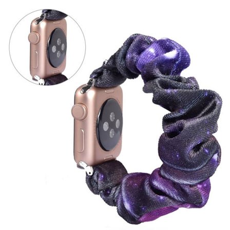 Apple Watch Series 5 40mm mönster trasa klockarmband - Galaxy