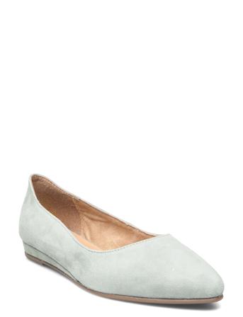 Woms Ballerina Ballerinasko Ballerinaer Blå Tamaris*Betinget Tilbud