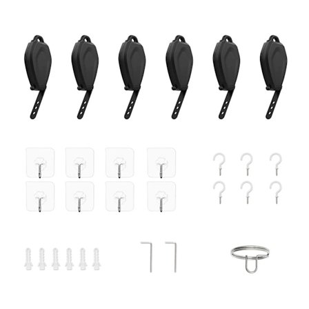 VR Kabelhåndtering Uttrekkbart Takremsystem Kompatibelt for Oculus Quest for Quest 2 for Rift for Rift S for Valve Index for HTC Vive