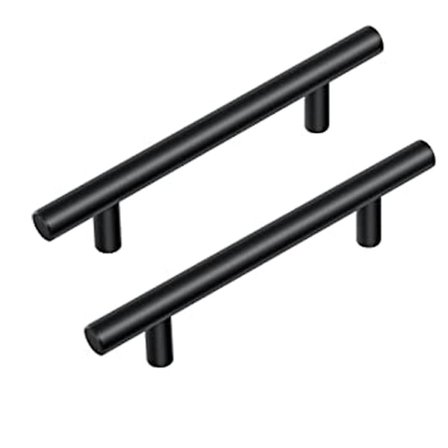 2-pakks Kjøkkenskapsgrep, 96 mm Hullsenter, Rustfritt Stål Skuffepullgrep