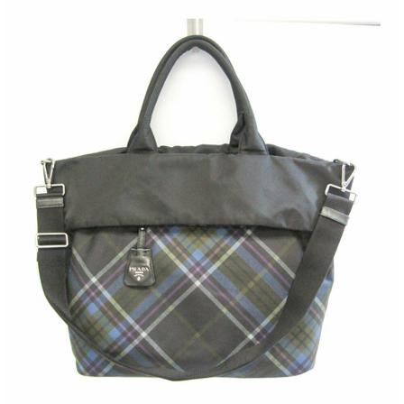 Prada Vintage, Tote Bags Zwart, Dames, Maat:ONE Size