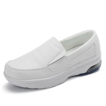 Dam Casual Shoes Läder Air Cushion Shoes Air Shoes Fr8069