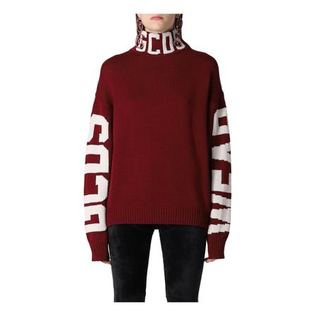 Gcds, Turtleneck Rood, Dames, Maat:L