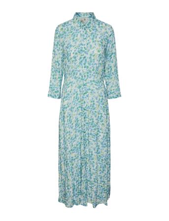 Yassavanna Long Shirt Dress S. YAS Blue