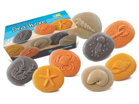 YELLOW DOOR Undersök Havet av sten 8/fp - Lyreco - Skola och förskola - Lekmaterial - Lekfigurer - Djur