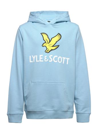 Lyle Eagle Logo Lb Oth Hoodie Blue Lyle & Scott Junior