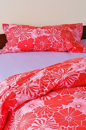 Jotex - Örngott 50x90 Cm Ekologisk Röd ANNA - Köp Örngott hos Jotex