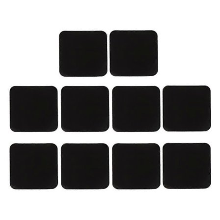 10 stk. Bærbare anti-anløbnings papirstrimler til sølvtøj smykker beskyttelse