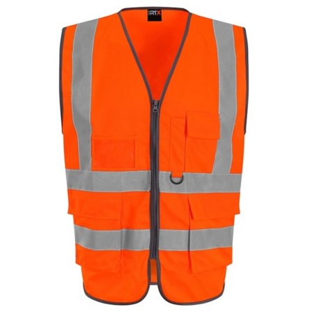 Pro RTX Hög synlighet Unisex Vuxen Executive Väst S Orange