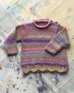 Opskrift Sweater Multi - Lang Yarns