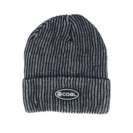Coal - Svart cuff Beanie - The Benny Black Cuff @ Hatstore