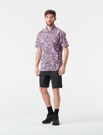 PICTURE ORGANIC CLOTHING Mataikona Ss Shirt - Purple - S