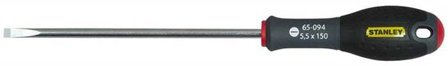 STANLEY FatMax 0-65-006 Skruvmejsel spårad, parallell spets 2,5 x 50 mm, Handverktyg