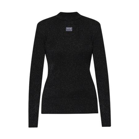 Versace Jeans Couture Top with logo Sort, Dame