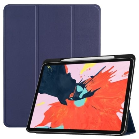 Tri-Fold Tablet Fodral till iPad Pro 12.9" (2018) - Mörkblå